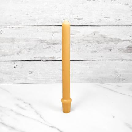Honey Candles- 9 inch base- beeswax candle - All Things Being Eco Chilliwack BC - Made in Canada -All Natural - Eco friendly Decor