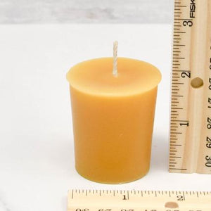 Honey Candles - 100% pure beeswax - All Things Being Eco Chilliwack BC - Votive - Made in Canada
