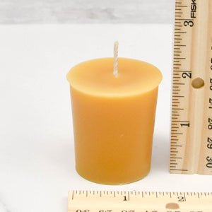 Honey Candles - 2" Natural Citronella Votive Beeswax Candles