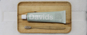 Davids - Premium Peppermint + Charcoal Natural Toothpaste All Things Being Eco Chilliwack Sustainable Vegan 