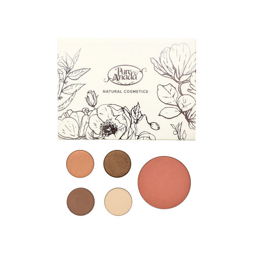 Pure Anada - Demure Compact Palette All Things Being Eco Chilliwack Canadian Made Mineral Makeup