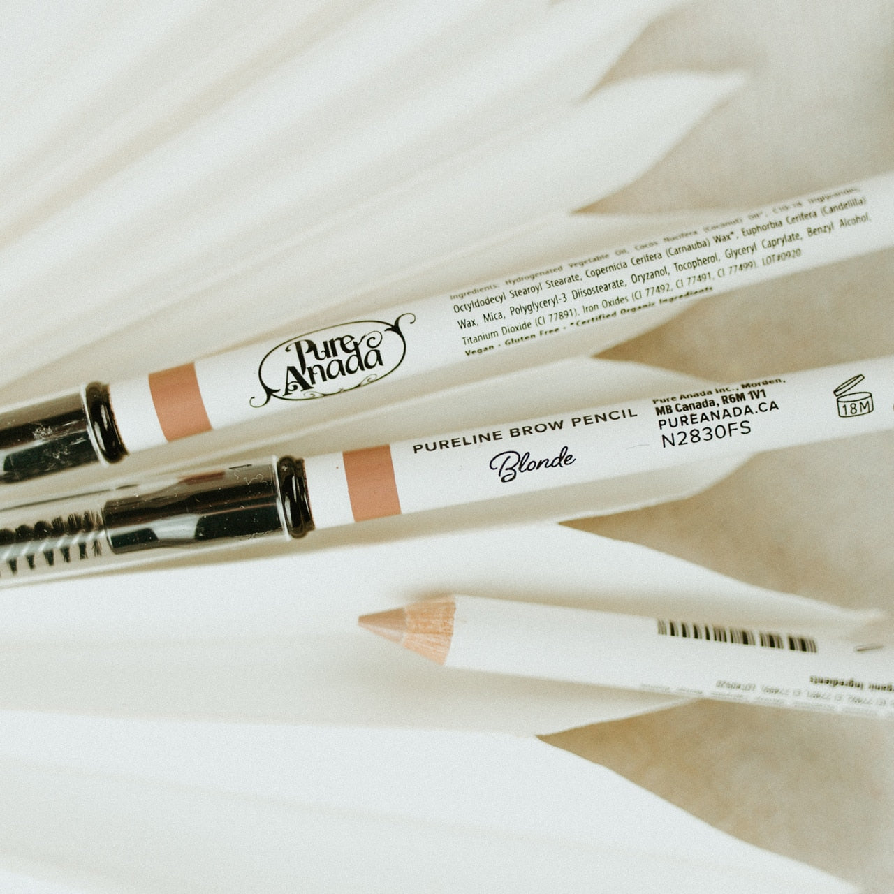Pure Anada - Pureline Brow Pencil All Things Being Eco Chiliwack Blonde