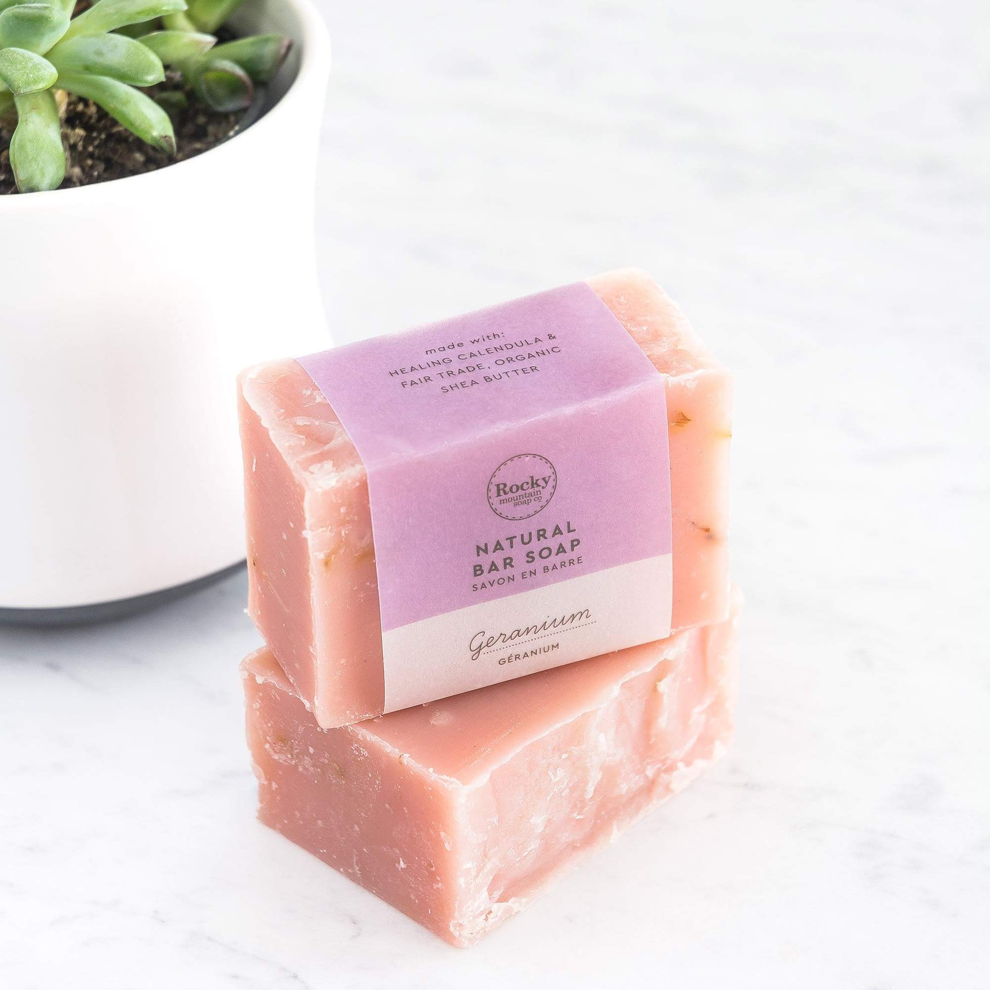 Rocky Mountain Soap Company - Geranium Soap