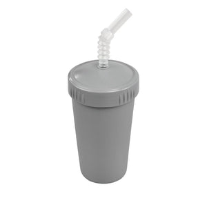 Re-Play - Straw Cup With Lid & Straw Non-Toxic Glassware for Kids All Things Being Eco