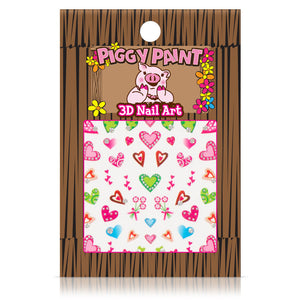 Piggy Paint - 3D Nail Art Packs - all things being eco chilliwack - hearts