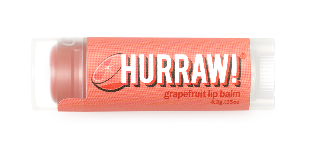 Hurraw - Grapefruit Lip Balm Organic Lip Care All Things Being Eco