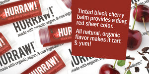 Hurraw! - Black Cherry Tinted Lip Balm