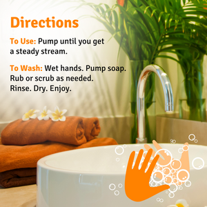 LFT - Clean Mitts Rosemary Orange Blossom Hand Soap