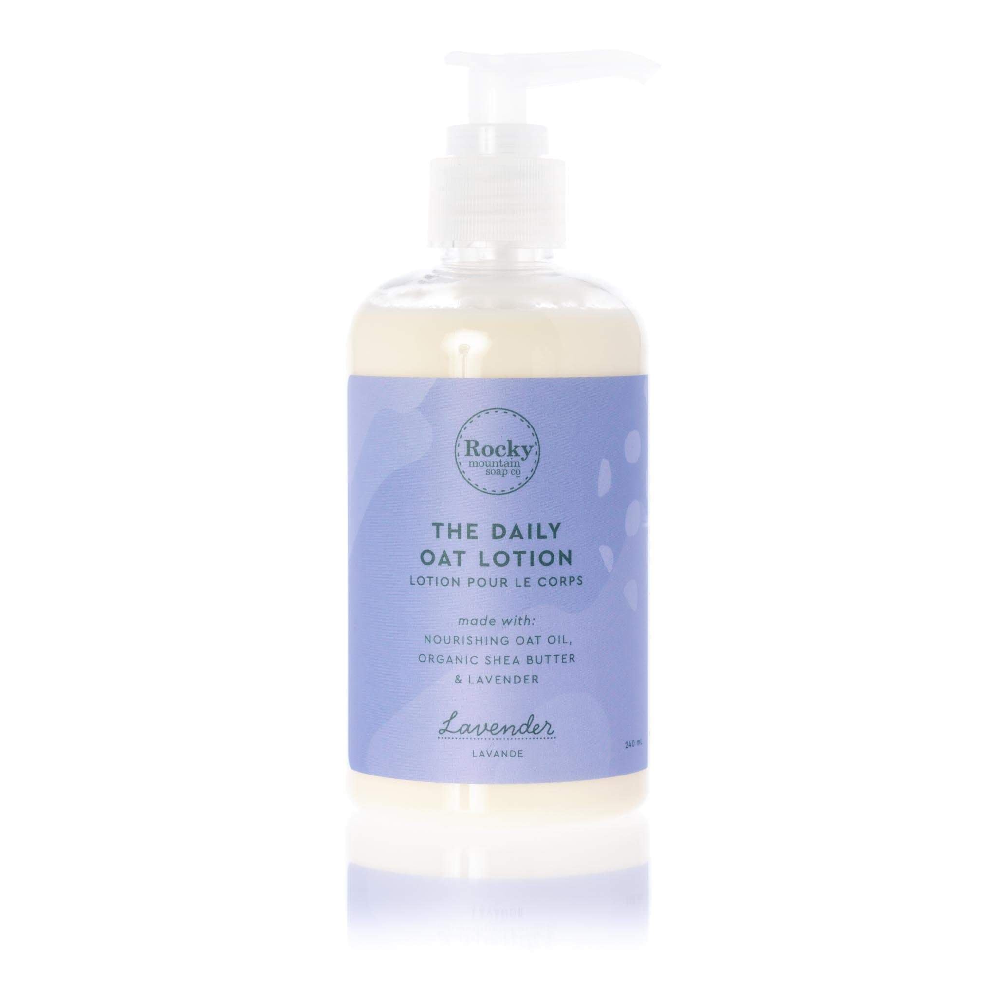 Rocky Mountain Soap Company - The Daily Oat Lotion Lavender