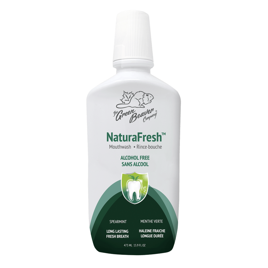 The Green Beaver Company - NaturaFresh Alcohol Free Mouthwash Spearmint