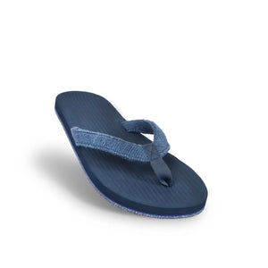 Indosole - Women's Recycled Pable Flip Flops - eco friendly footwear - all things being eco chilliwack canada - made from recycled textiles