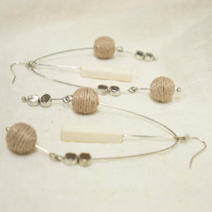Mata Traders - Kelsey Mobile Earrings Silver