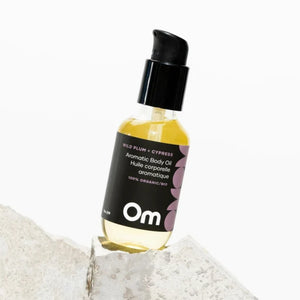 Wild Plum + Cypress Aromatic Body Oil - All Things Being Eco Chilliwack Vegan and Organic Skincare