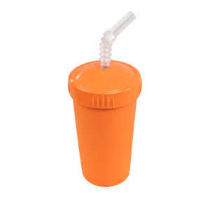 Re-Play - Straw Cup With Lid & Straw Recycled Plastic Dishware All Things Being Eco