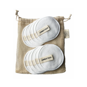 Love Attack - Reusable Organic Cotton Face Rounds All Things Being Eco Chilliwack Sustainable Living Spa Essentials