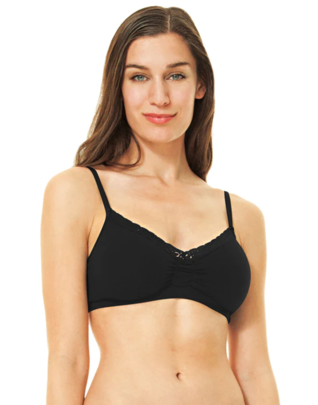Premium Photo  Gray organic or recycled cotton bra with cotton