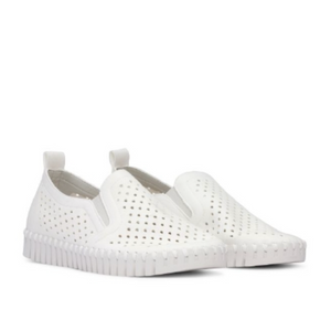 Ilse Jacobsen - Tulip Slip-On Sneakers White all things being eco chilliwack