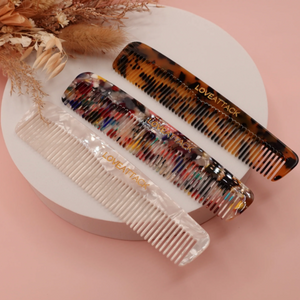 Love Attack - Cellulose Acetate Fine Tooth Hair Comb