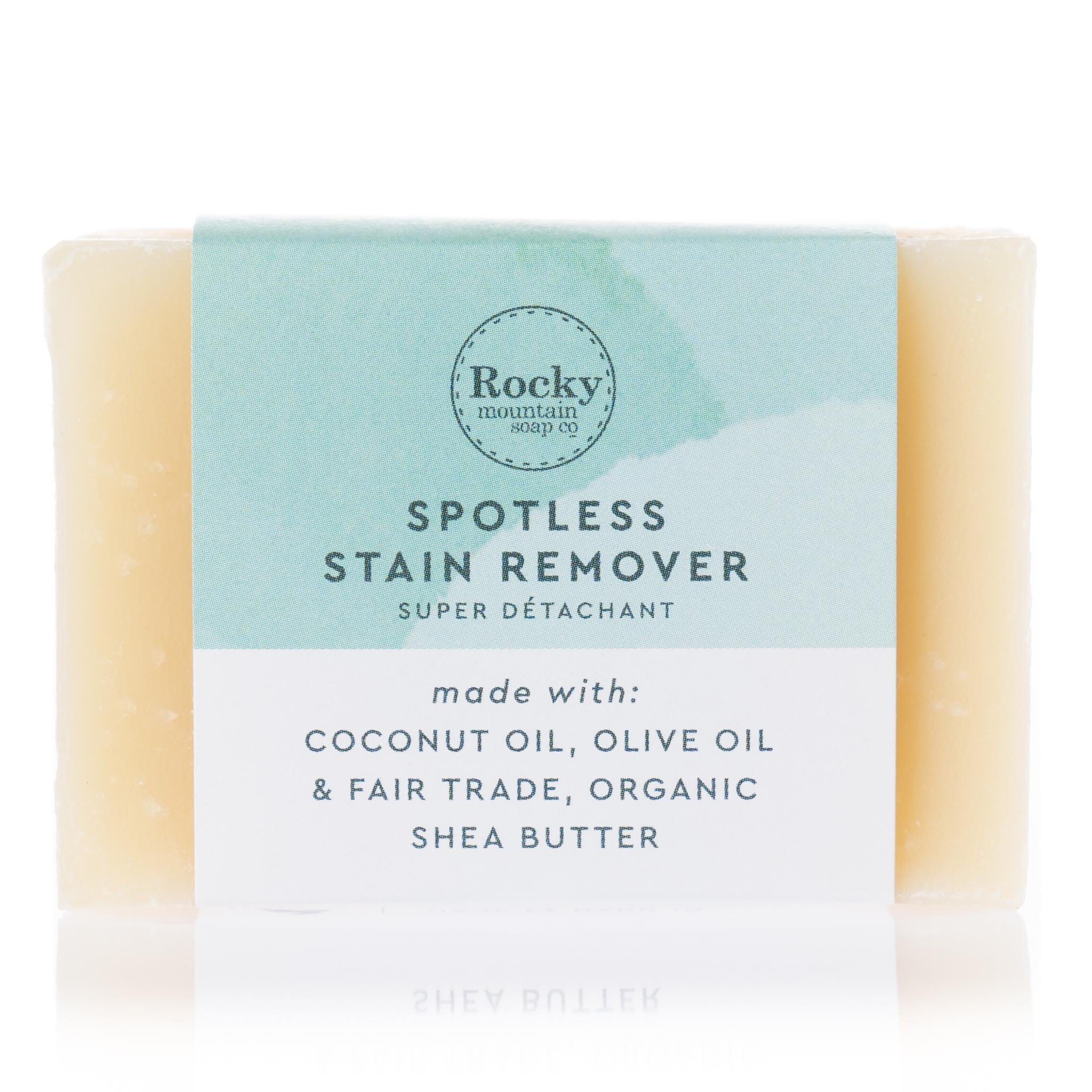 Rocky Mountain Soap Company - Spotless Stain Remover all things being eco chilliwack natural bar soap vegan