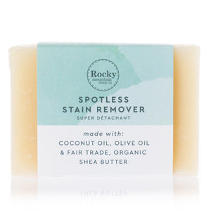 Rocky Mountain Soap Company - Spotless Stain Remover all things being eco chilliwack natural bar soap vegan