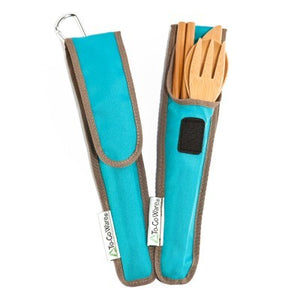 To Go Ware Zero Waste RePEat Bamboo Utensil Set Teal