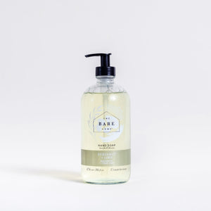 The BARE Home - Bergamot + Lime Hand Soap - all things being eco chilliwack