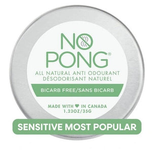 NO PONG - Cream Deodorant - Bicarb Free -  35grams