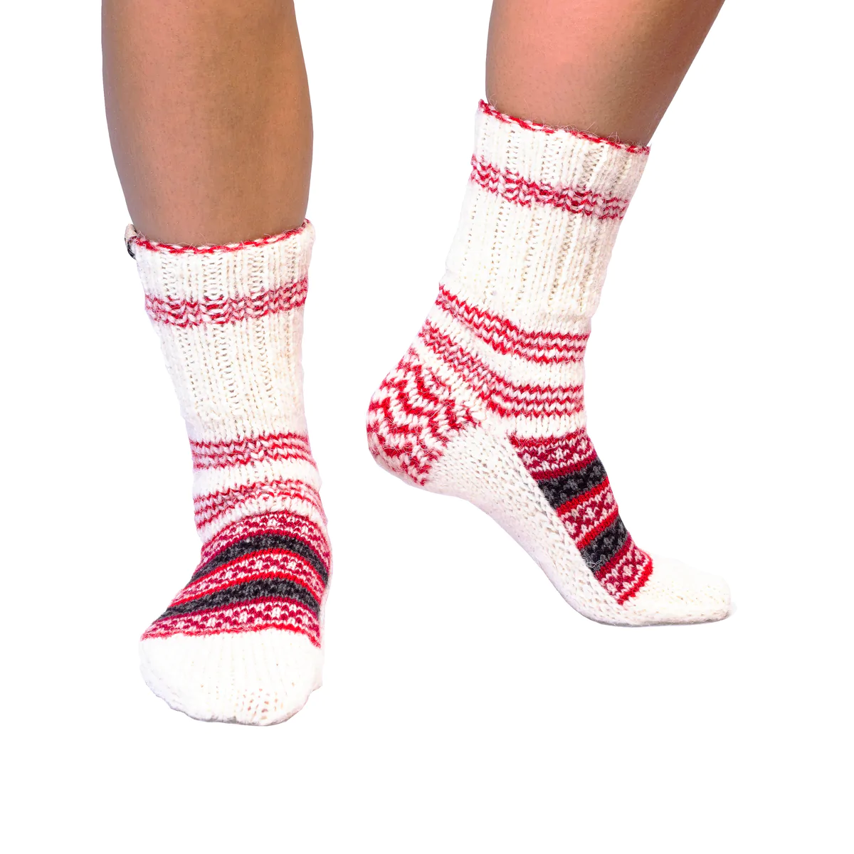 Fazl - Aasha (HOPE) Socks - all things being eco chilliwack - fair trade vegan slipper socks