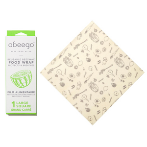 Abeego - 1 Large Square Beeswax Food Wrap