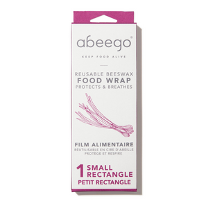 Abeego - 1 Small Rectangle Beeswax Food Wrap