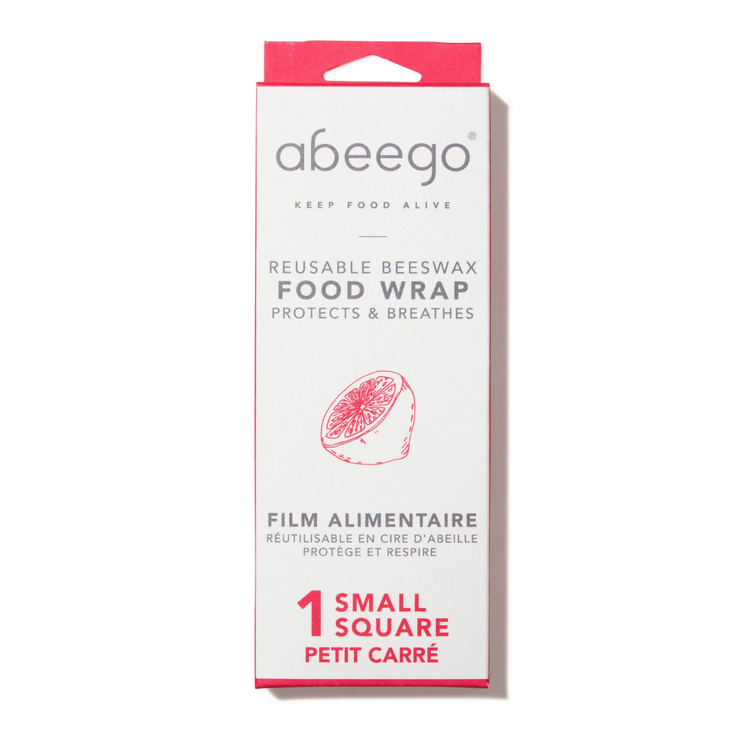Abeego - 1 Small Square Beeswax Food Wrap