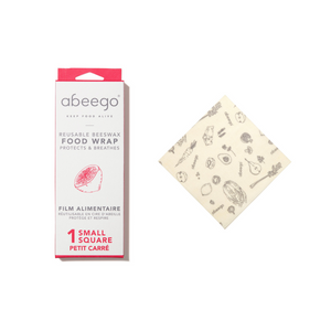 Abeego - 1 Small Square Beeswax Food Wrap