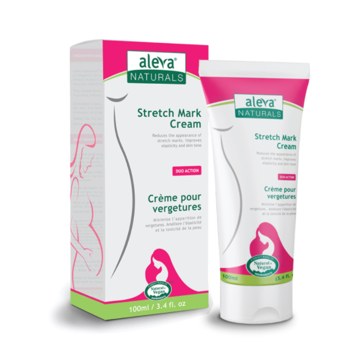 Aleva Naturals - stretch mark cream - canadian made skincare