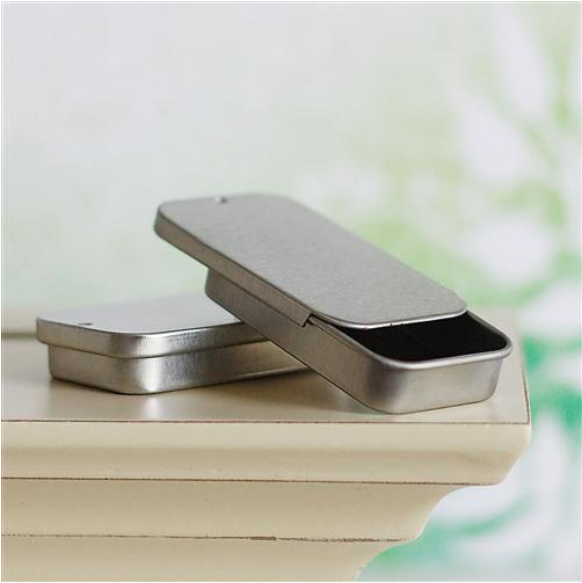 All Things Being Eco - Slide Top Metal Tin