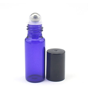All Things Being Eco - 5ml Glass Roll On Bottle Slim