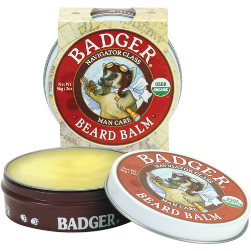 Badger - Beard Balm All Things Being Eco - USDA Certified Organic Men's Skincare and Grooming