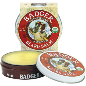 Badger - Beard Balm All Things Being Eco - USDA Certified Organic Men's Skincare and Grooming