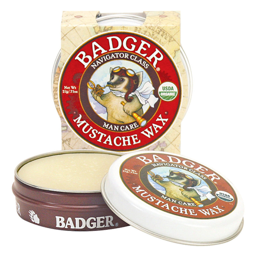 Badger - Mustache Wax