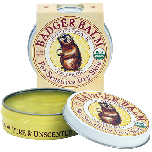 Badger - Unscented Sensitive Dry Skin Balm 56g