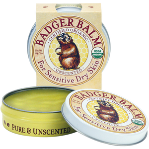 Badger - Unscented Sensitive Dry Skin Balm 56g