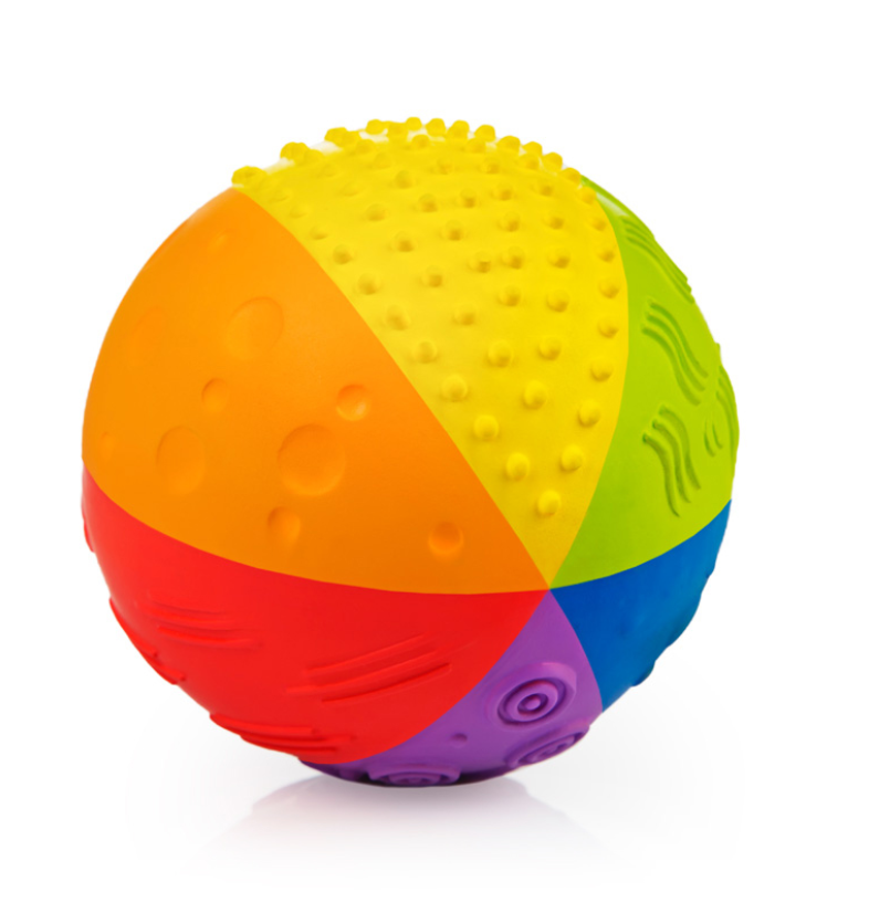 CaaOcho - Sensory Ball Rainbow 4"