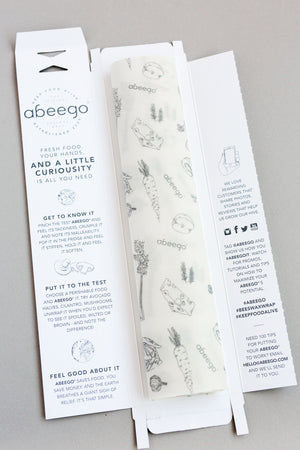 Abeego 3 Variety Beeswax Food Wrap Instructions