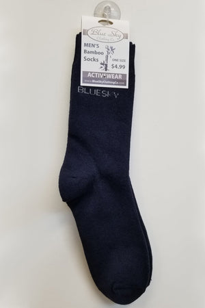 Blue Sky - Men's Activewear Bamboo Socks All Things Being Eco