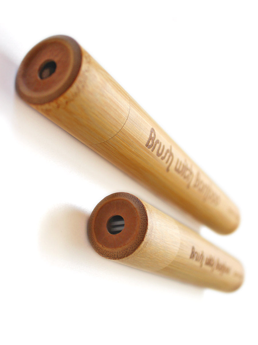 Brush With Bamboo - Bamboo Toothbrush Travel Case All Things Being Eco Chilliwack Zero Waste Refillery Since 2008