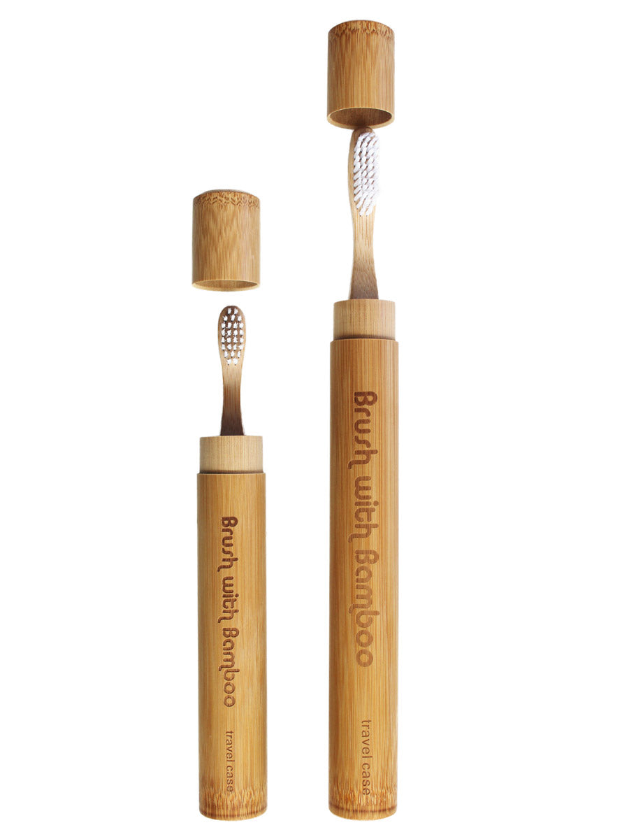 Brush With Bamboo - Bamboo Toothbrush Travel Case All Things Being Eco Chilliwack