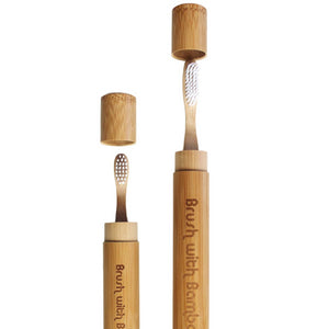 Brush With Bamboo - Bamboo Toothbrush Travel Case