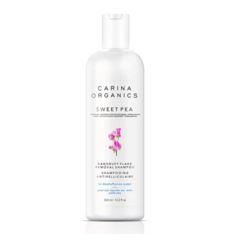 Carina Organics - Sweet Pea Dandruff Flake Removal Shampoo All Things Being Eco Chilliwack 