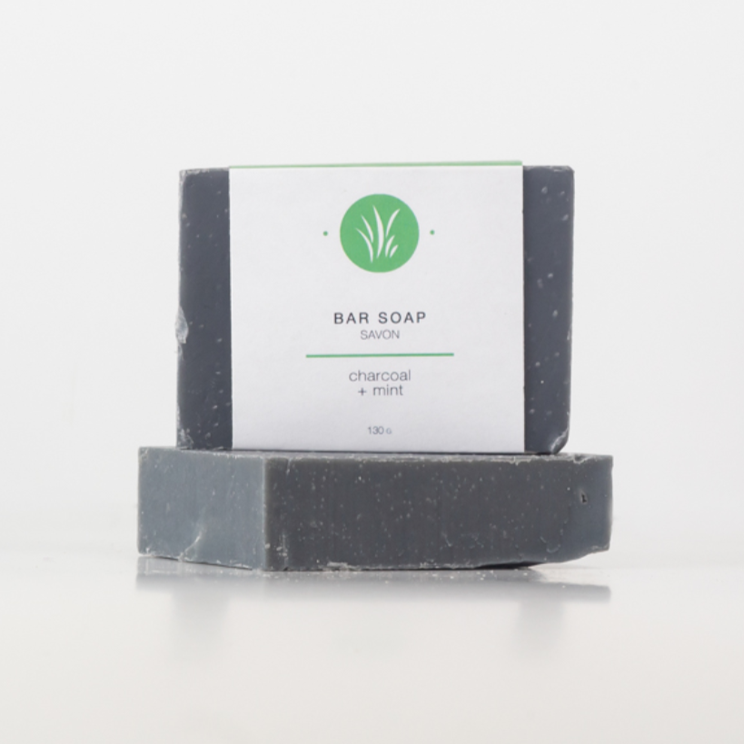 All Things Jill - Package Free Charcoal + Mint Soap