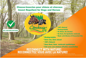 Citrobug - Insect Repellent For Dogs and Horses all things being eco chilliwack natural mosquito spray made in canada