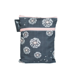 Colibri - Dandelion Double Duty Reusable Mini Wet Bag Made in Canada Zero Waste Bags All Things Being Eco